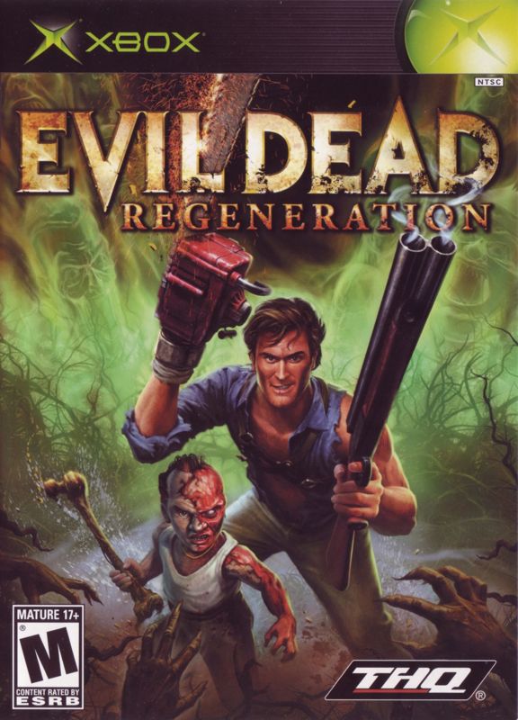 Evil Dead: Regeneration box art for Xbox